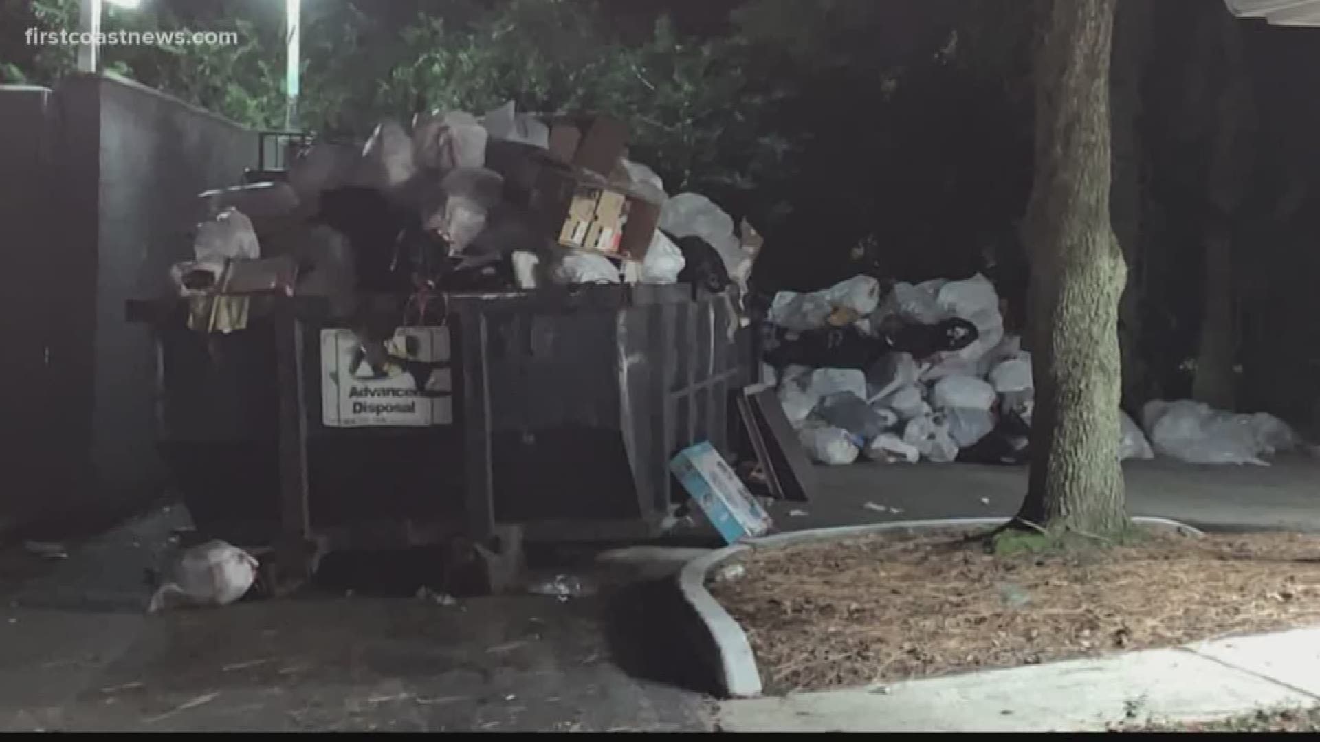 Proper trash disposal