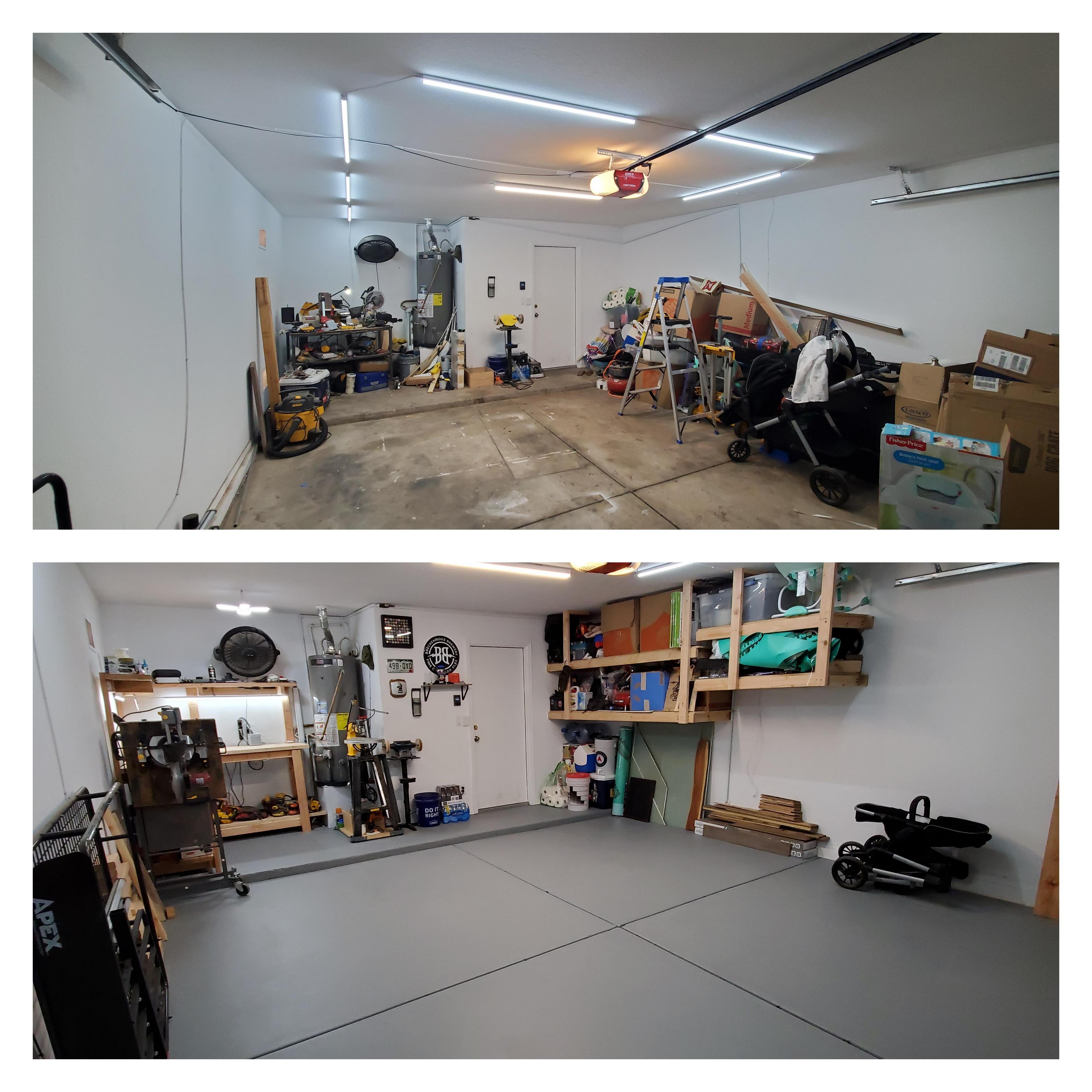 Residents set out trash